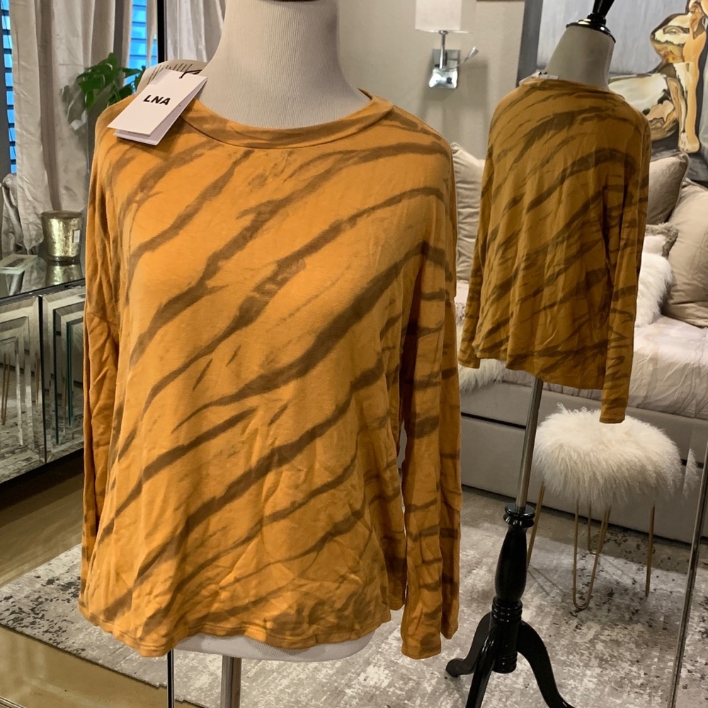 LNA Animal print sweatshirt